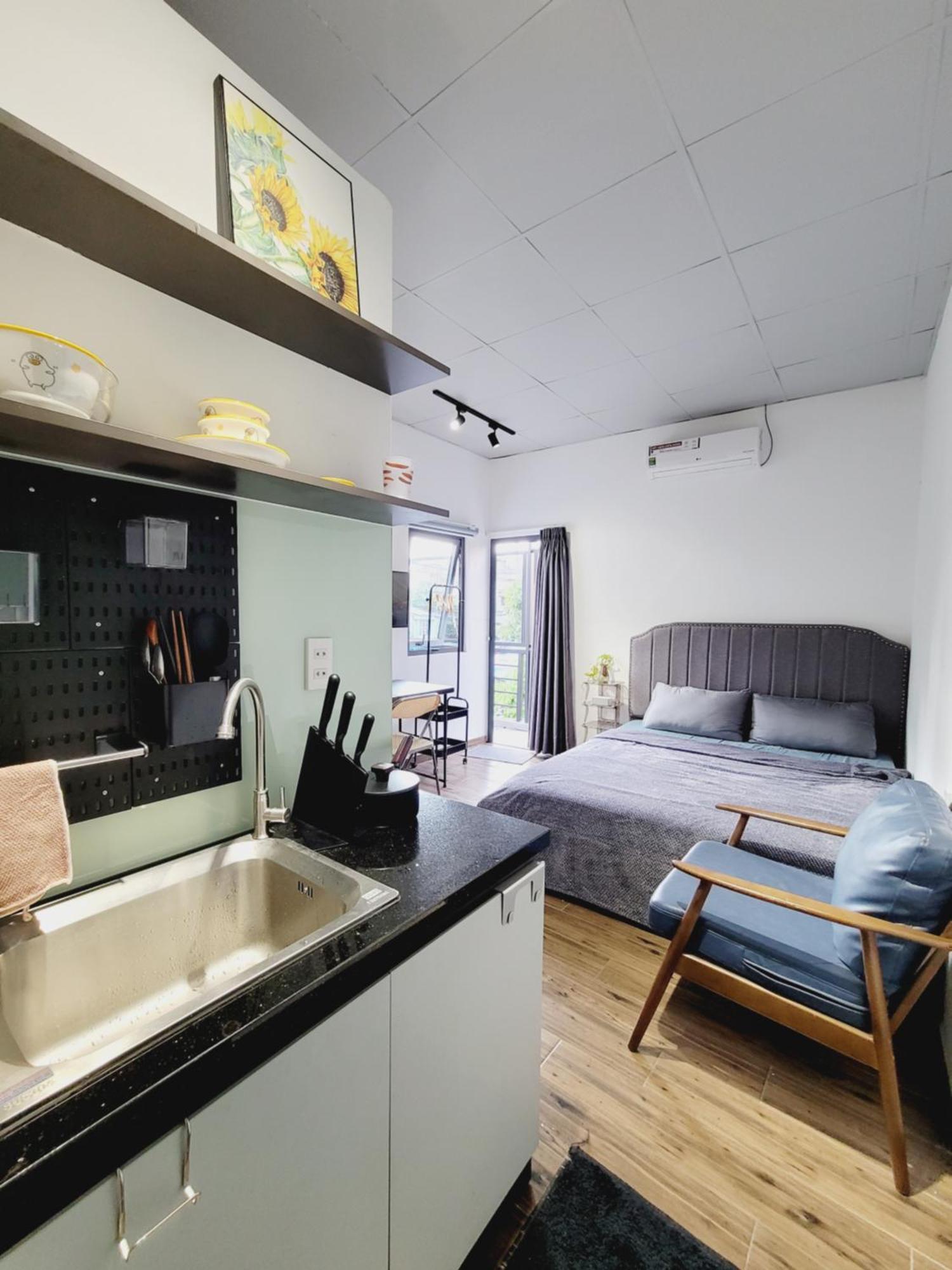 Agk House - Homestay - 406 Xo Viet Nghe Tinh, P25, Binh Thanh, Gan Nga 4 Hang Xanh 호치민 외부 사진